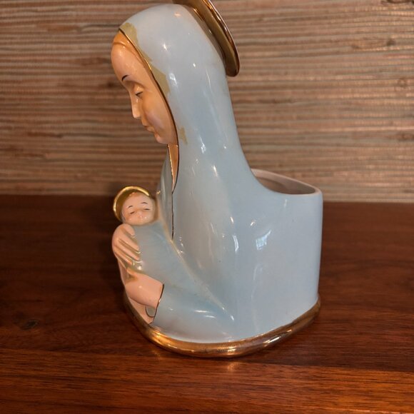Vintage Napco Mother Mary Planter - Picture 4 of 6